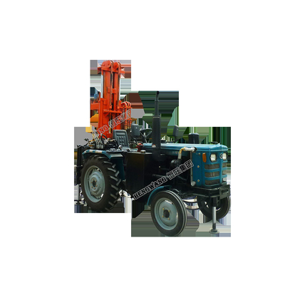 Installations de DTH avec la plate-forme de forage de marteau de compresseur d'air pour le coût de foreuse de borewell de hard rock